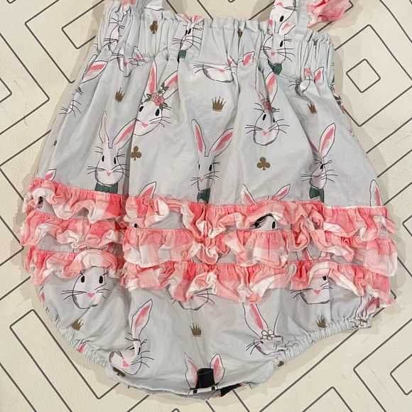 Natalie Grant Easter Bunny Bubble Outfit - Picture 9 of 10